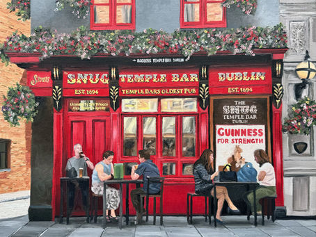 The First of Many: A Dublin Memory Captured in Paint