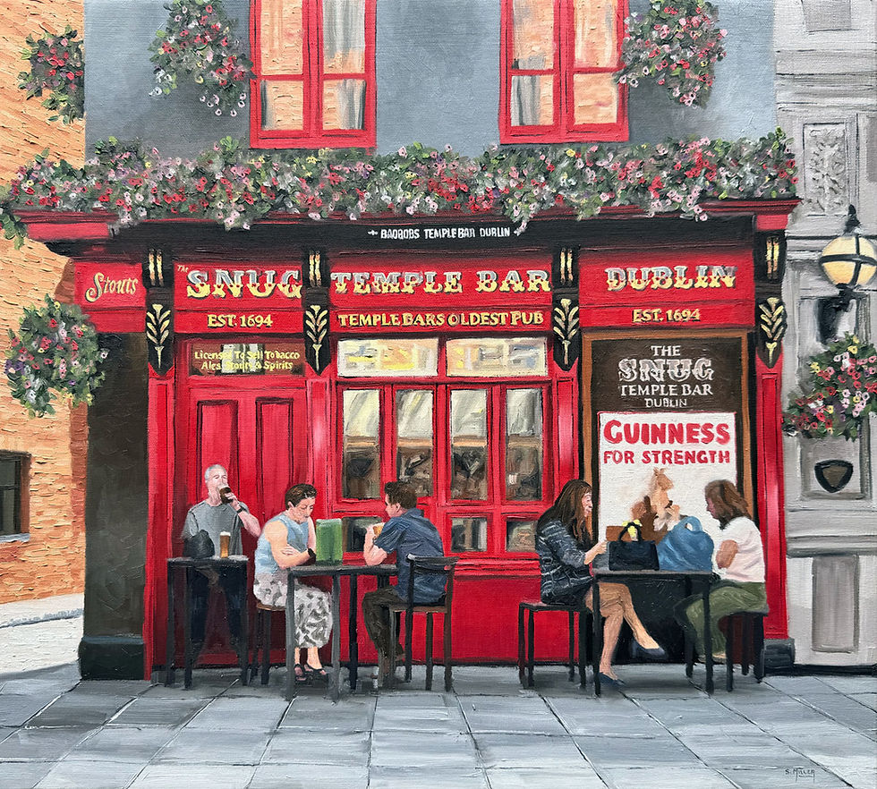 The First of Many: A Dublin Memory Captured in Paint