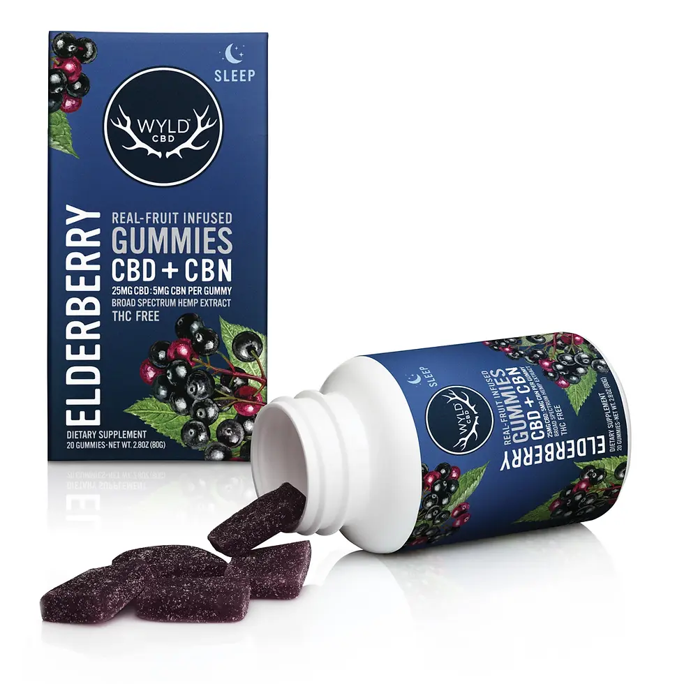 Thumbnail: WYLD CBD GUMMIES- 20 ct