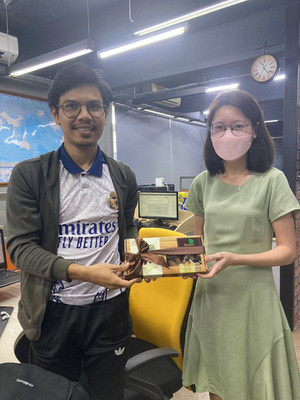 Kurma giveaway to Khair