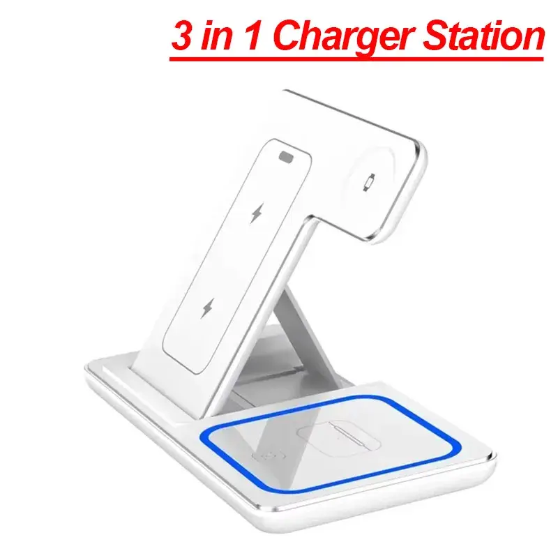 Thumbnail: NexCharge™ 3-in-1 Foldable Wireless Charging Station