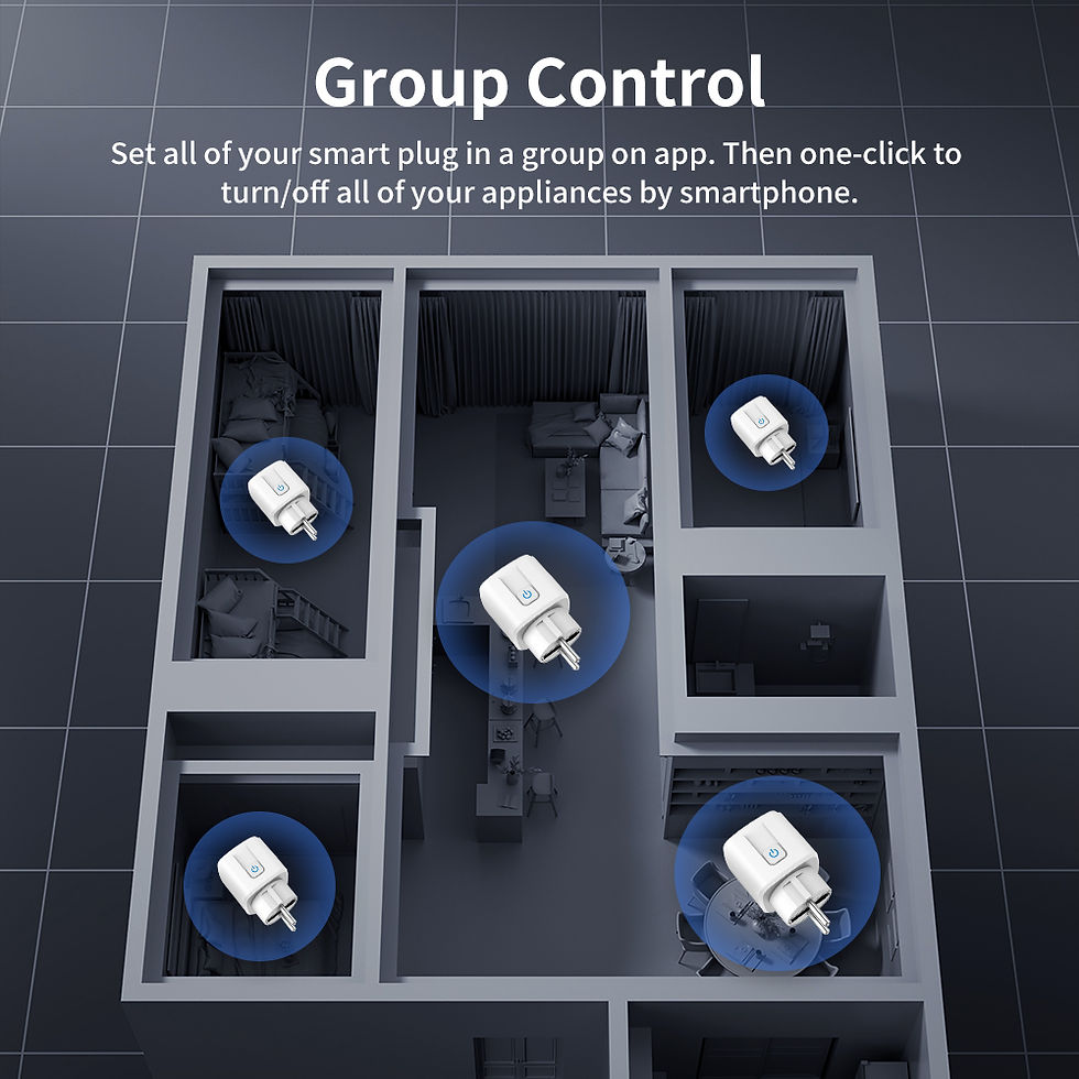 Thumbnail: SmartPlug™ WiFi Smart Socket – Remote Control & Scheduling