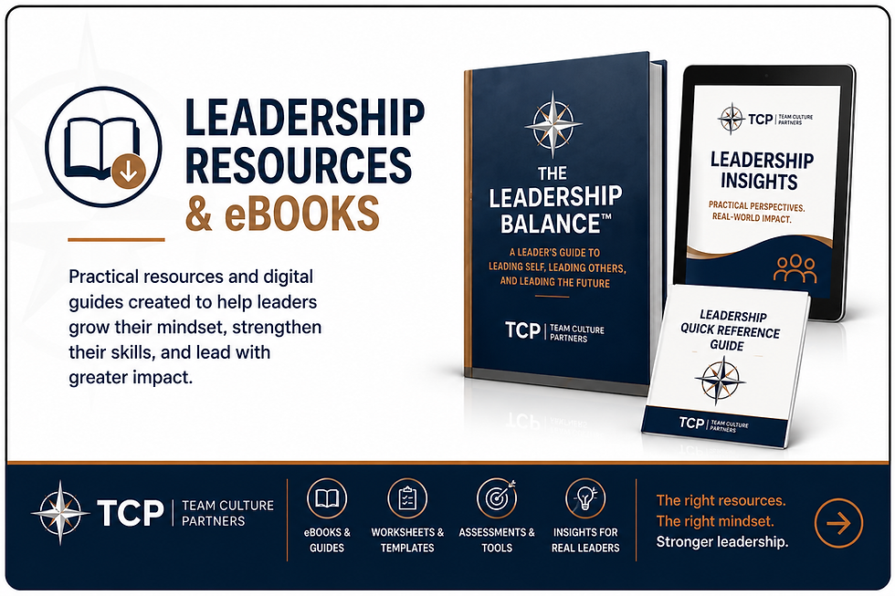 Leadership Resources Product Category