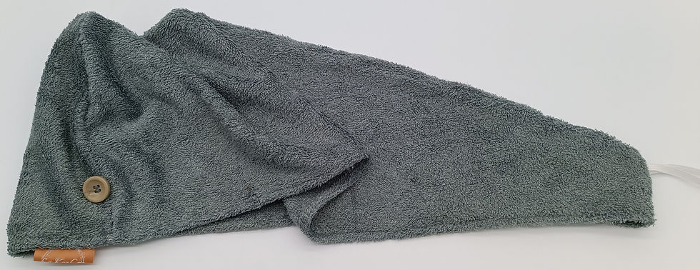Miniature : Turban en coton Gris