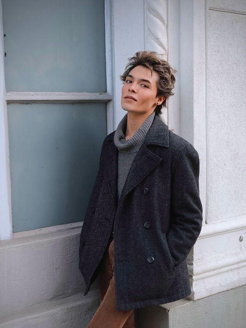 Dante Nathaniel Film/Modeling profiles, photographed by Emma Van Heeringen (January 19, 2026).