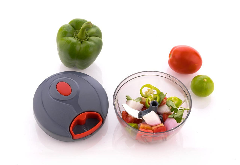 Thumbnail: Compact Chopper for Fruits & Vegetable 450 ML (Pack of 1)