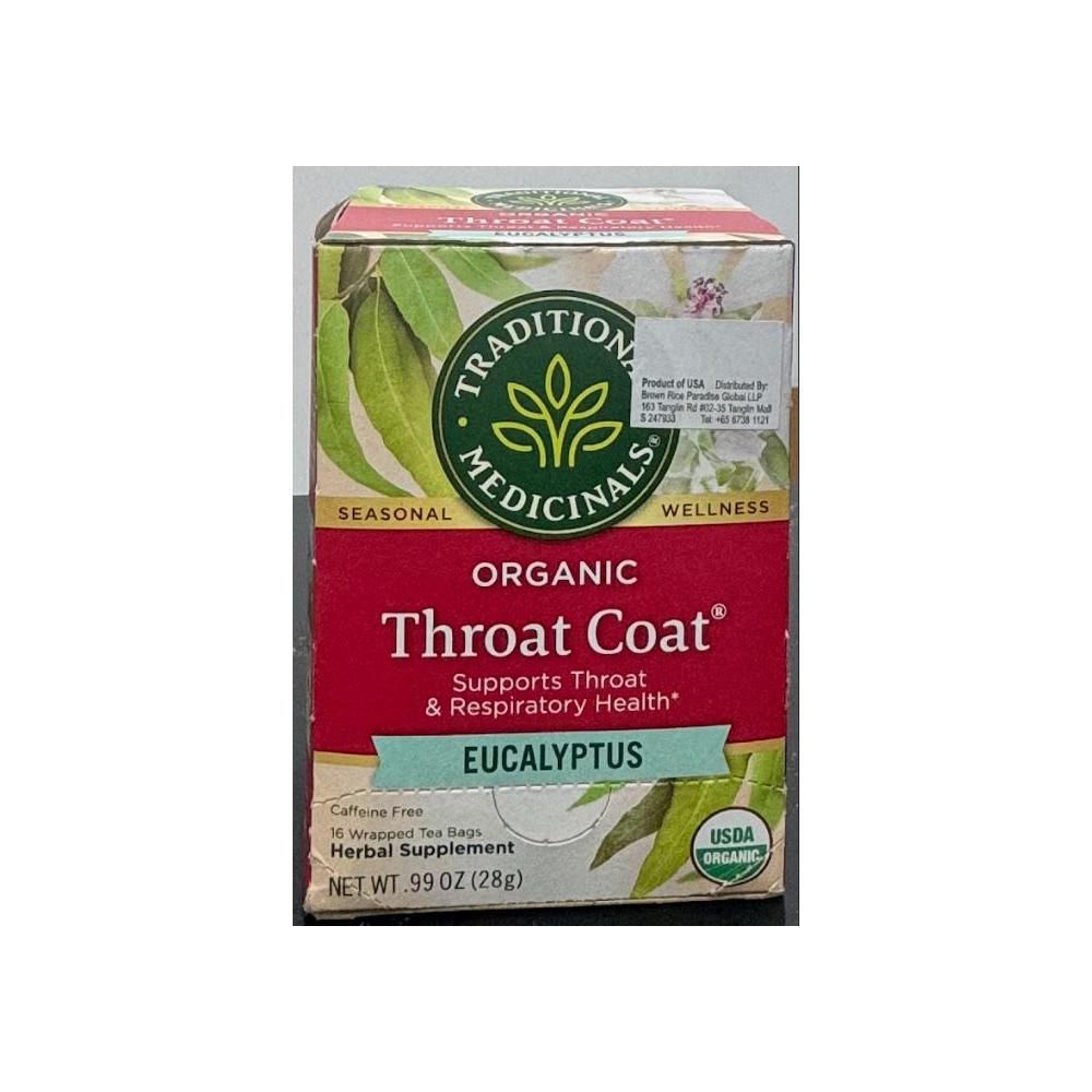 Traditional Medicinals Throat Coat Eucalyptus Tea
