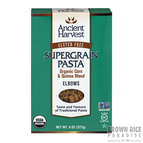 Ancient Harvest Organic Quinoa Supergrain Elbow Pasta, 8 OZ