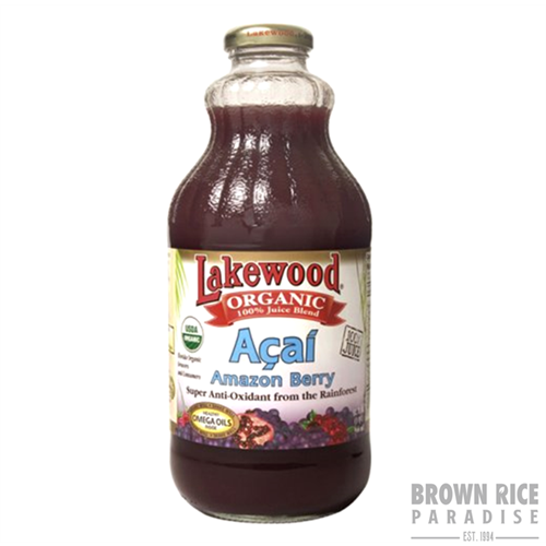 Lakewood Organic Acai Amazon Berry Juice, 32 OZ