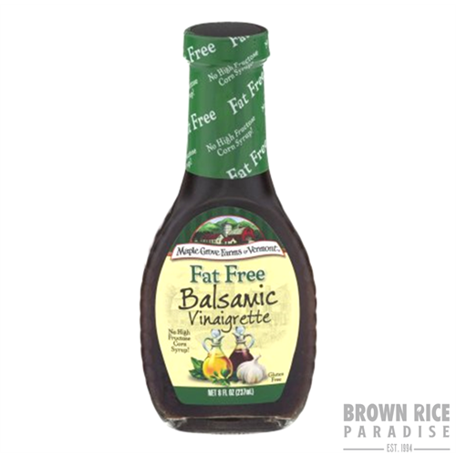 Maple Grove Farms Of Vermont Fat Free Balsamic Vinaigrette, 8 OZ