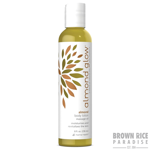 Home Health Almond Glow Lotion Unscented, 8 OZ