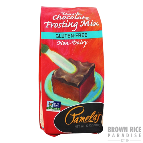 Pamela's Dark Chocolate Frosting Mix, 12 OZ