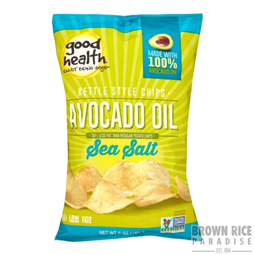 Good Health Kettle Style Avocado Oil Potato Chips Sea Salt, 5 OZ