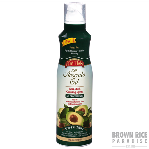 Pompeian Avocado Non-stick Cooking Spray Oil, 5 OZ
