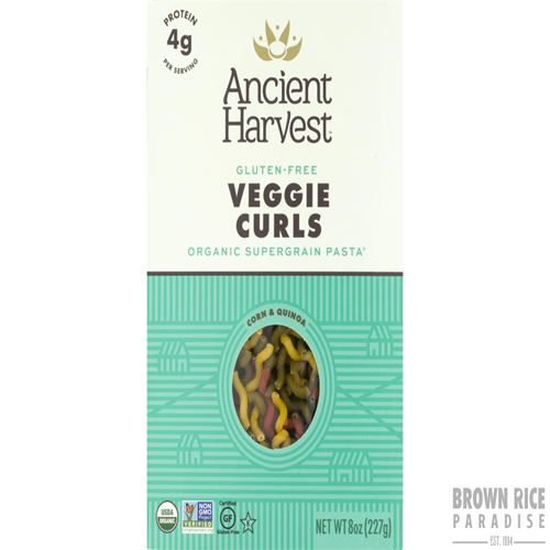 Ancient Harvest Organic Quinoa Veggie Curls Pasta, 8 OZ
