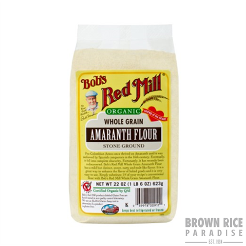 Bob's Red Mill Organic Whole Grain Amaranth Flour, 22 OZ