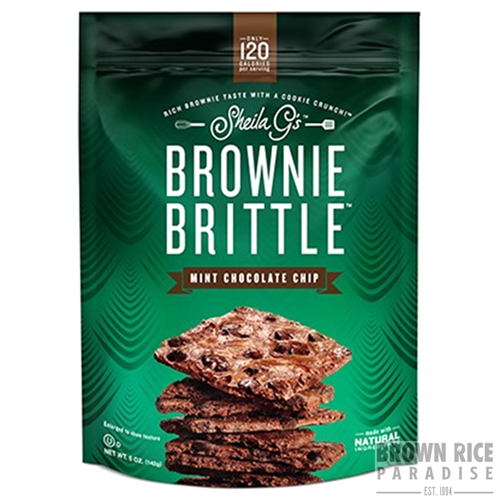 Sheila Gs Brownie Brittle Mint Chocolate Chip, 5 OZ