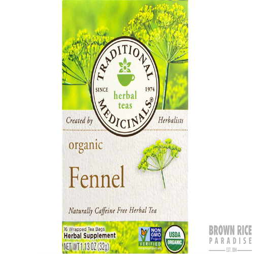 Traditional Medicinals Organic Fennel Herbal Tea, 16 BAG