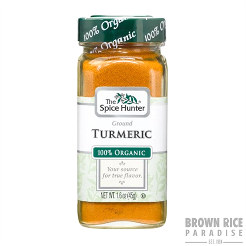The Spice Hunter Organic Ground Turmeric Jar, 1.6 OZ