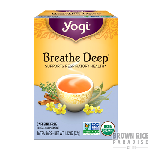 Yogi Tea Organic Breathe Deep Tea, 16 BAG