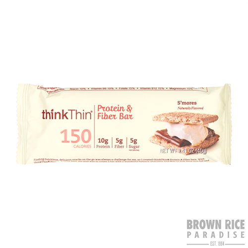 Think Thin Protein & Fiber Cupcake S'mores, 1.41 OZ