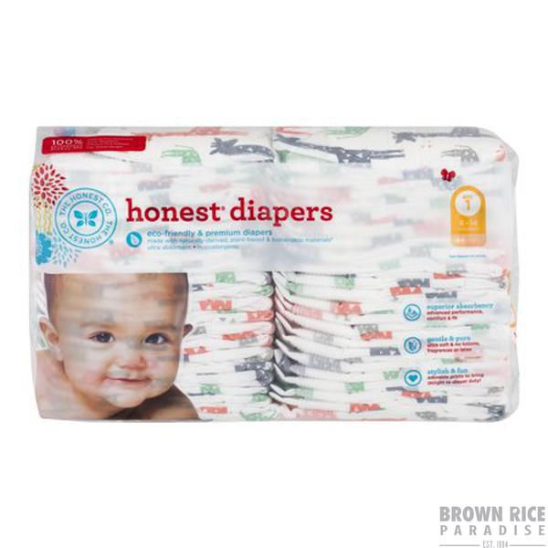 The Honest Company Diapers Giraffes Size 1