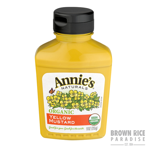 Annie's Naturals Organic Yellow Mustard, 9 OZ