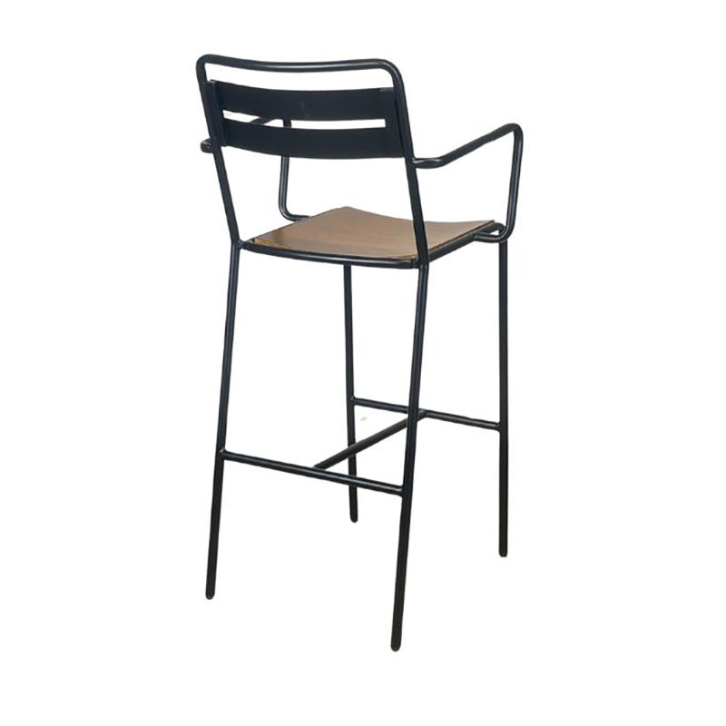 Thumbnail: Inicio Arm Counter Stool - Bentwood Seat
