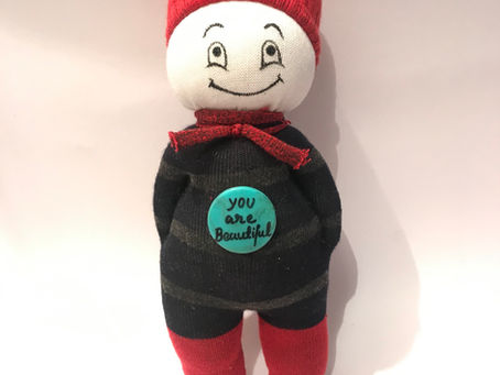 i Express-Expressive Up-cycled Doll