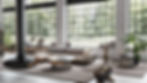 Interior Loft mit WOOMEY & K Sofa und Tischen