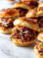 Sweet & Sour Mini Pork belly sandwich