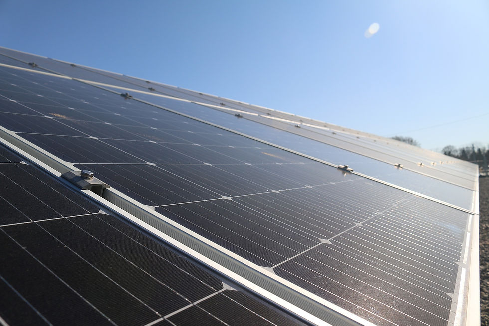 solar panel installation