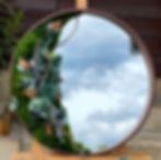 Miroir végétal