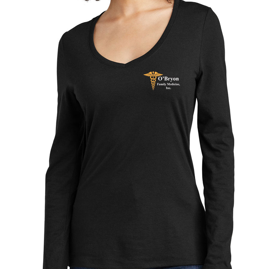 Thumbnail: Women’s Tri-Blend Long Sleeve V-Neck (149)