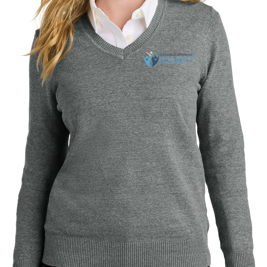 Ladies Easy Care V-Neck Sweater (278)