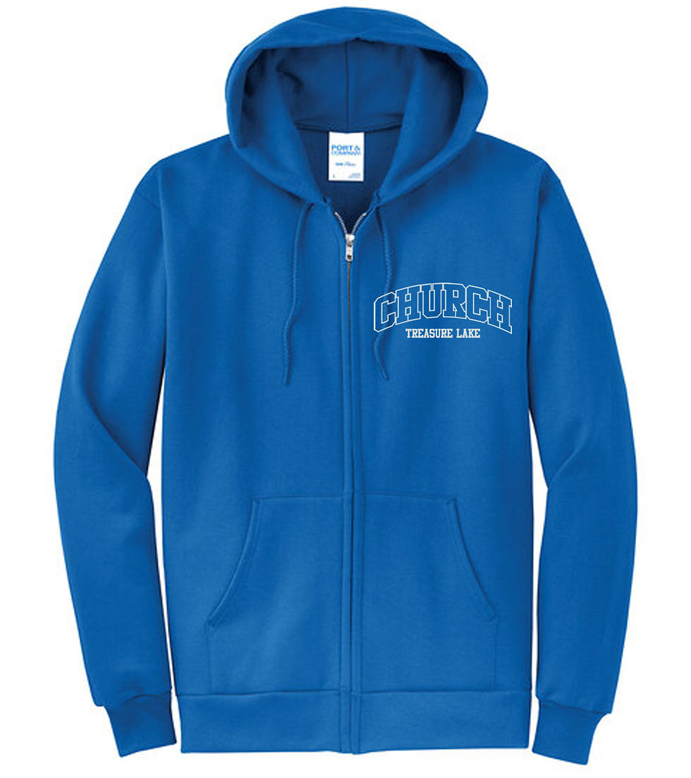 Thumbnail: Core Fleece Full-Zip Hooded Sweatshirt (174)