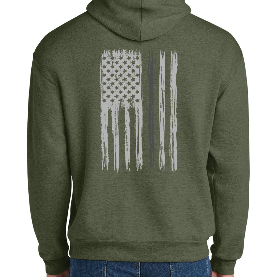 Thumbnail: Ring Spun Hoodie (242 - LOGO 1)