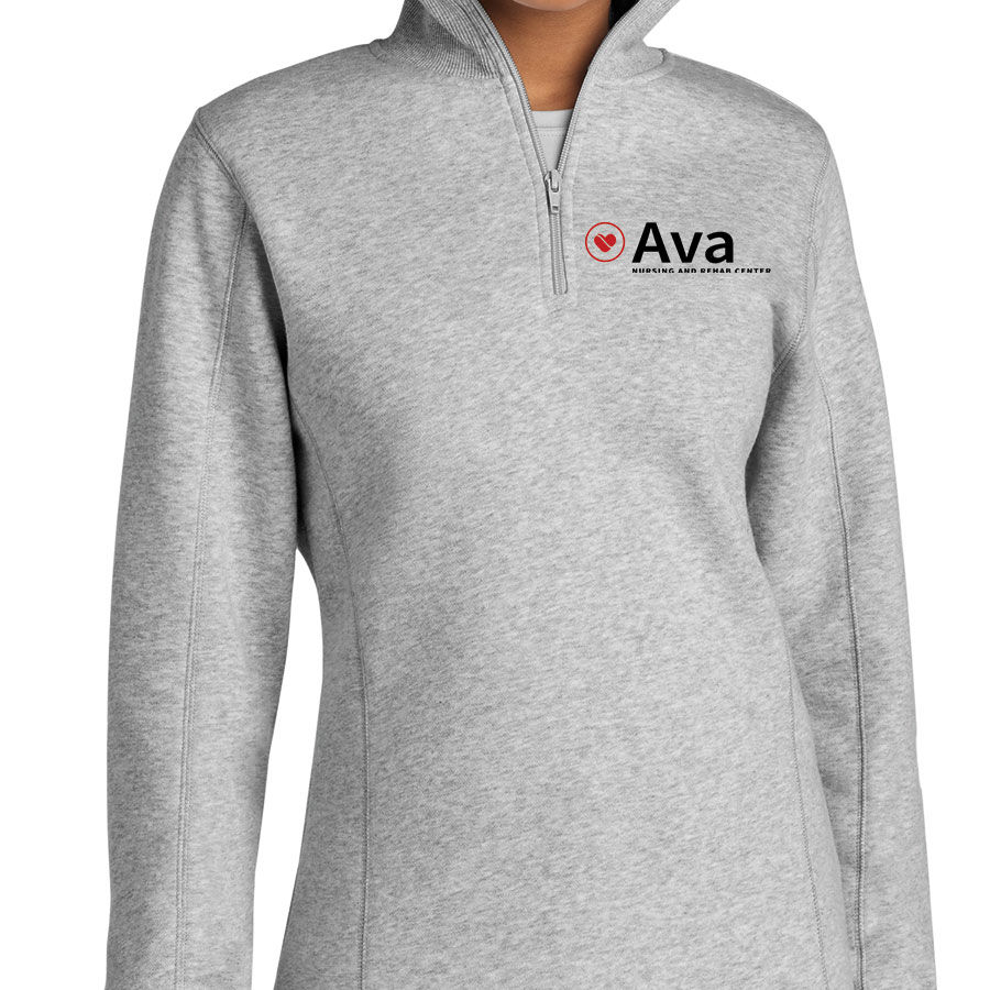 Ladie's 1/4-Zip Pullover Sweatshirt (251)