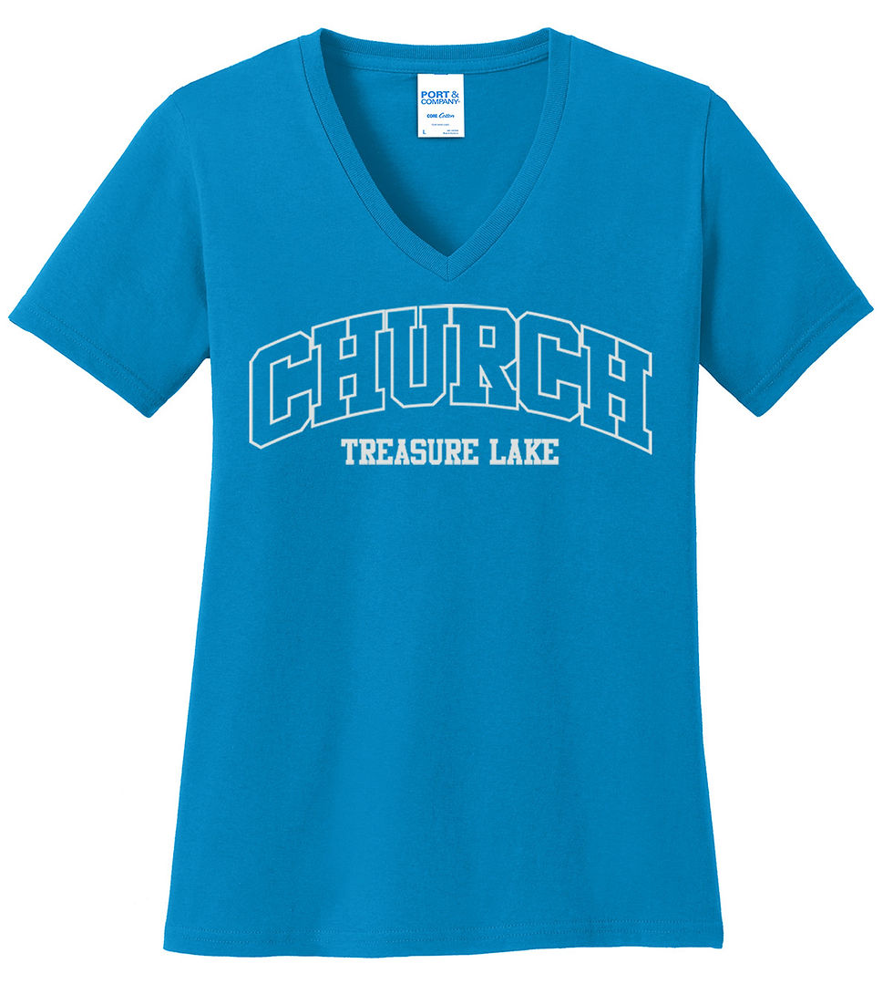 Thumbnail: Ladies V-Neck Tee (174)