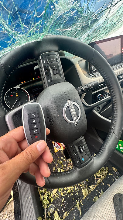 2025 Nissan Rogue all keys lost β new key programmed on-site
