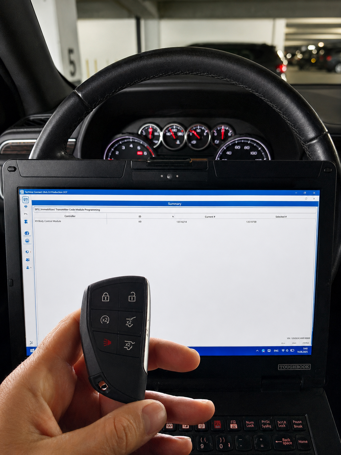 Key programming on a 2023 Chevrolet Tahoe — Pacific Locksmith, Vancouver WA