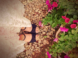 作品名【私がどれだけ背伸びしても】