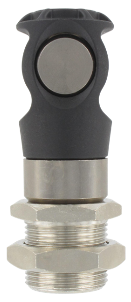 SP46.8 - Coupleur sécurité anti-rayure ISO-C traversée de cloison passage 8 mm