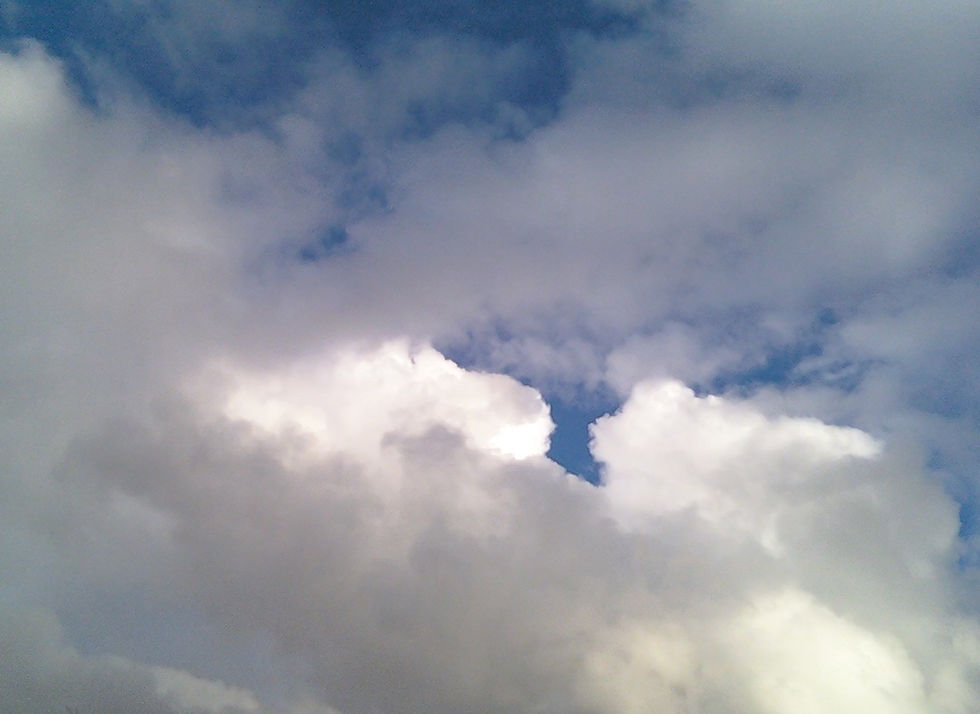 clouds, photo taken by Cindy Bousquet Harris
