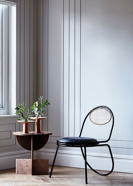 design vase cooper plant