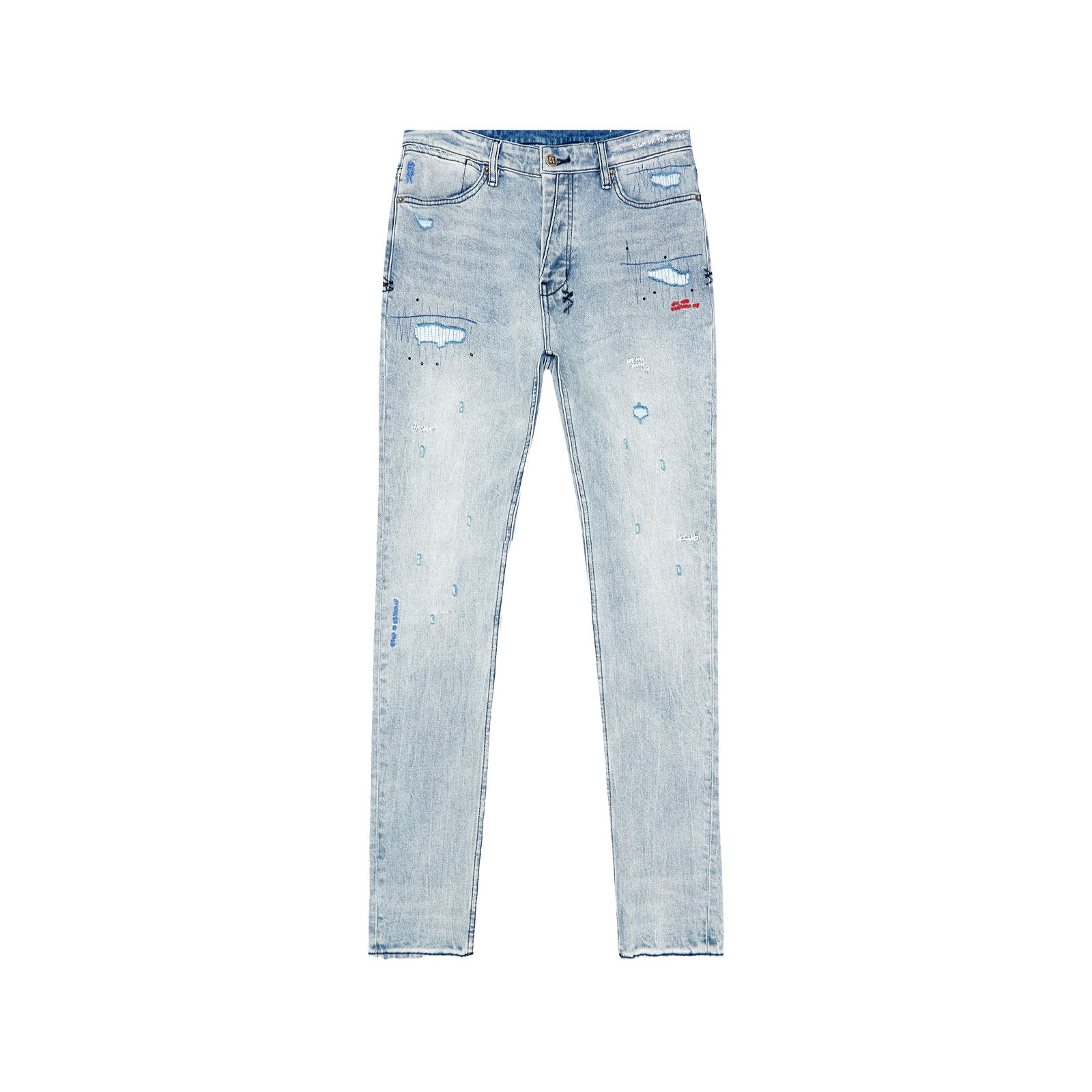 KSUBI VAN WINKLE SKRIBED BLU JEAN