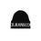 Thumbnail: VERSACE JEANS COUTURE LOGO BEANIE IN BLACK/WHITE