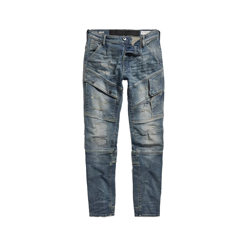 G STAR RAW AIRBLAZE 3D SKINNY JEANS IN ANTIQUE FADED | Platinum