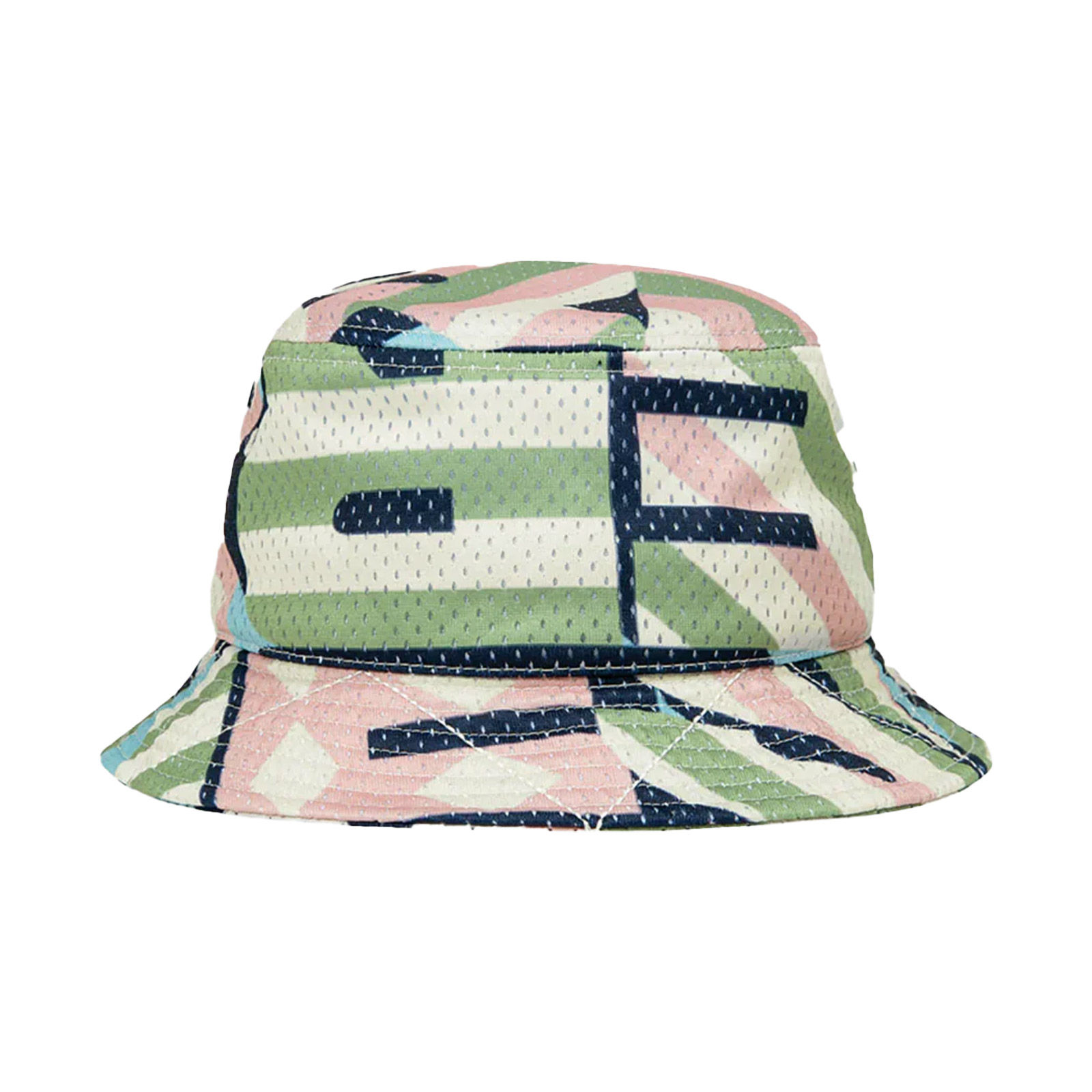 PAPER PLANES DIAMOND & STRIPES BUCKET HAT | MULTI