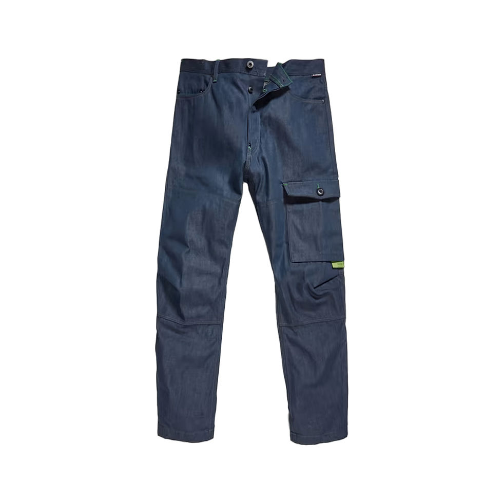 G STAR BEARING 3D CARGO PANTS IN DARK DENIM